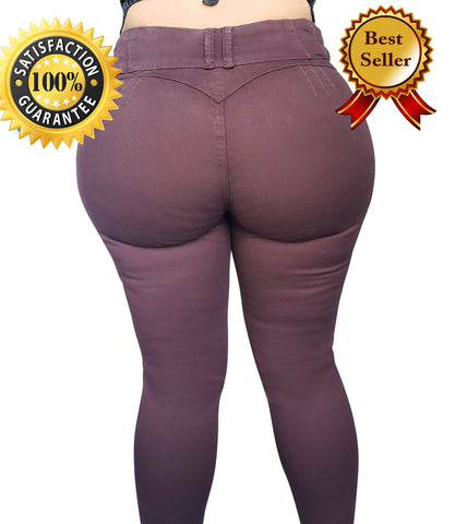 PLUS SIZE Colombian Design Butt Lifter  Women Denim Jeans- Camo (free trial enter FREETRIAL at checkout)